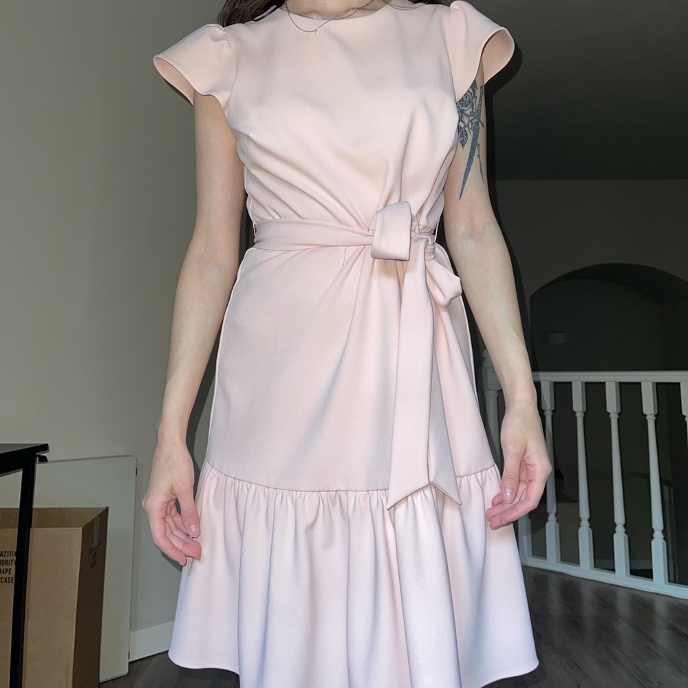 Light pink dress